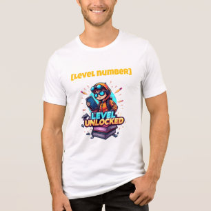 Level Unlocks School T - Shirt - individuell anpas