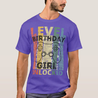 Level Unlocks Video Game Geschenke T-Shirt