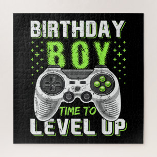 Level Up Birthday Boy Video Game