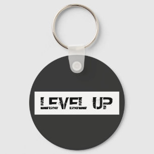 Level Up Inspiration / Motivierend Sprichwort Schlüsselanhänger