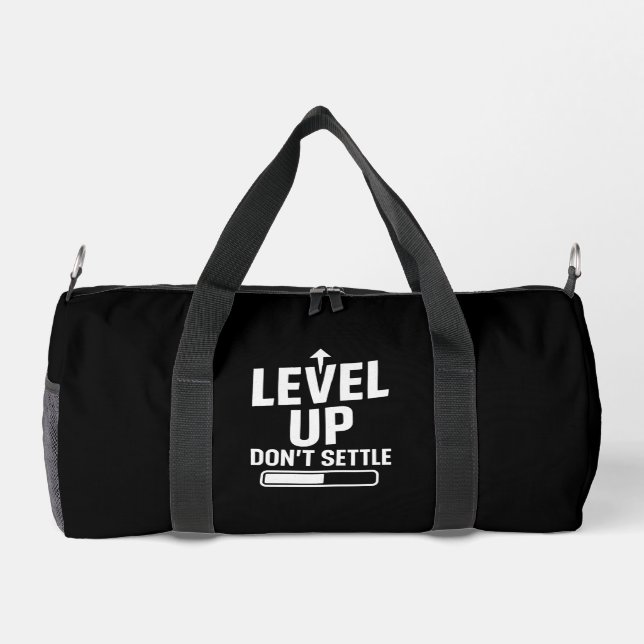 Level-Up lässt sich nicht regeln Duffle Bag (Rückseite)