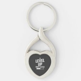 Level-Up lässt sich nicht regeln Schlüsselanhänger