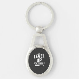Level-Up lässt sich nicht regeln Schlüsselanhänger