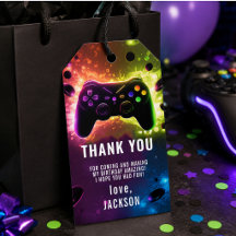 Level Up! Neon Video Game Birthday Party
