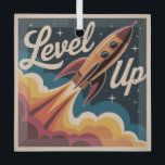 Level Up Ornament Aus Glas<br><div class="desc">Level Up</div>