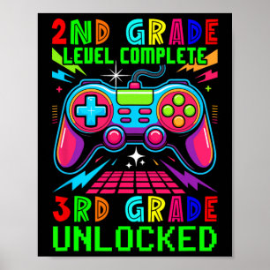 Level Vollständiger 3. Klasse Ungeschlossener Game Poster