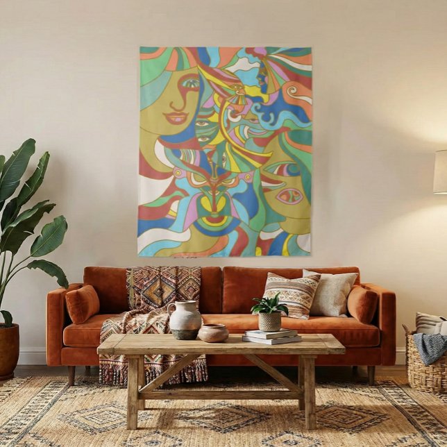 Levels of Transformation Wandteppich (Von Creator hochgeladen)