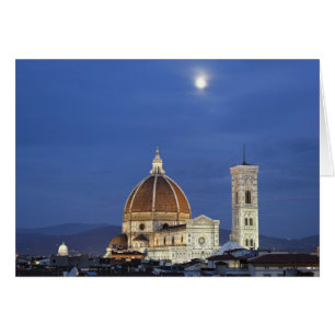 Lever de lune et cathédrale de Florence, Basilique
