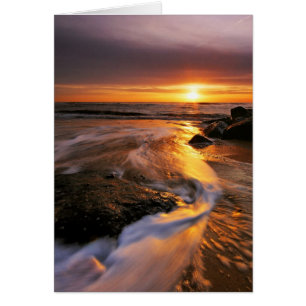 Lever de soleil 6. de plage de Southwold