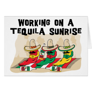 Lever de soleil mexicain drôle de tequila