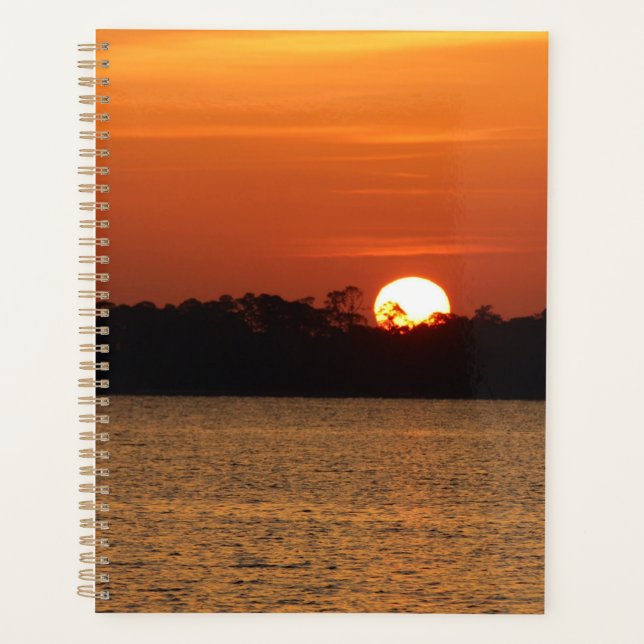 Lever de soleil sur la baie de Perdido (Devant)
