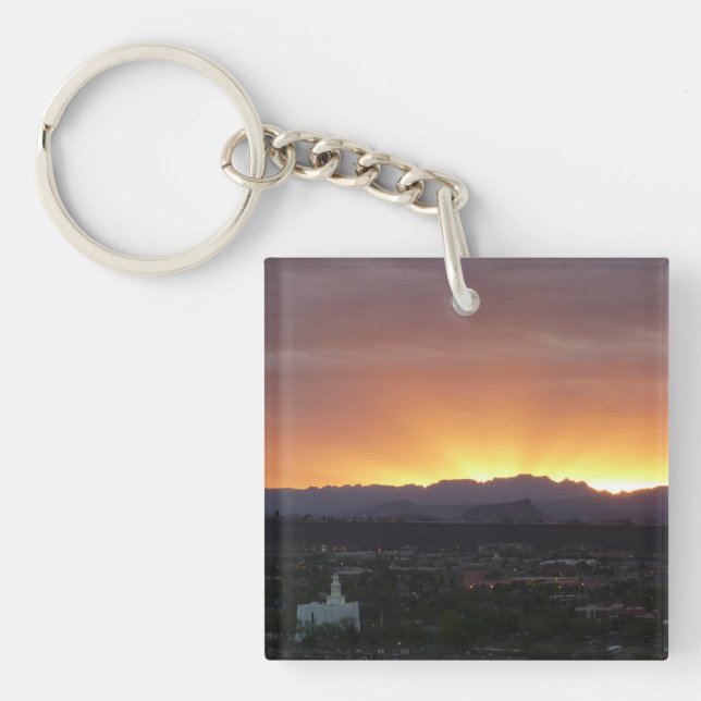 Lever de soleil sur le paysage de St. George Utah (Devant)