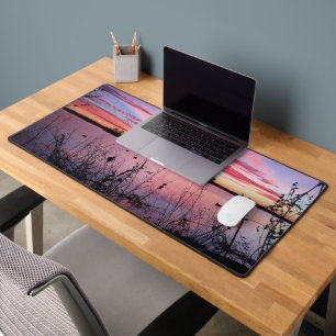 Lever du soleil dans l'aveugle de canard