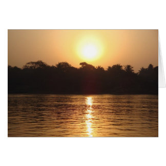 Lever du soleil sur Ganges