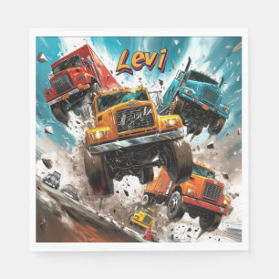 Levi Birthday Serviette