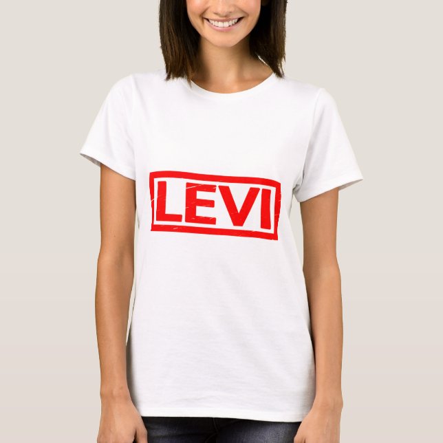 Levi Briefmarke T-Shirt (Vorderseite)