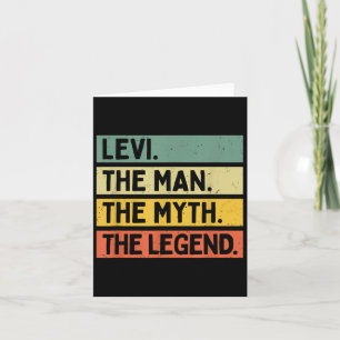 Levi Der Mann der Mythos Die Legende lustig person Karte