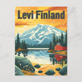 Levi Finnland Postkarte