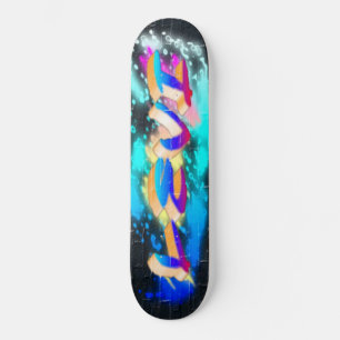 LEVI - Maßgeschneidertes Graffiti-Skateboard Skateboard