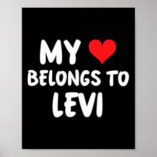 Levi - Mein Herz gehört Levi - Liebe Poster