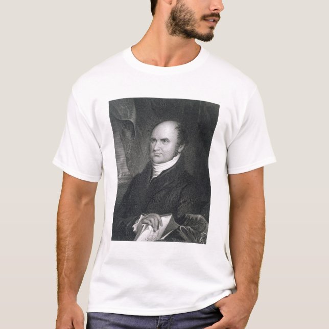 Levi Woodbury, graviert von Robert E. Whitechurch T-Shirt (Vorderseite)