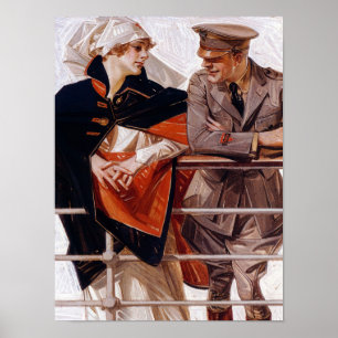 Leviathan, 1918 von Joseph Christlich Leyendecker Poster