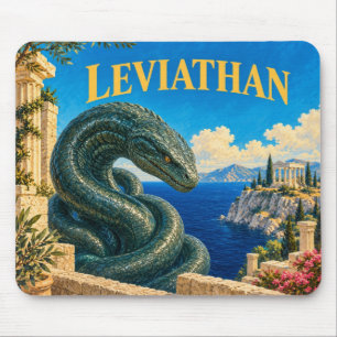Leviathan, Gothic Fantasy-Monster Mousepad