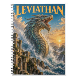 Leviathan, Gothic Fantasy Monster Notizblock