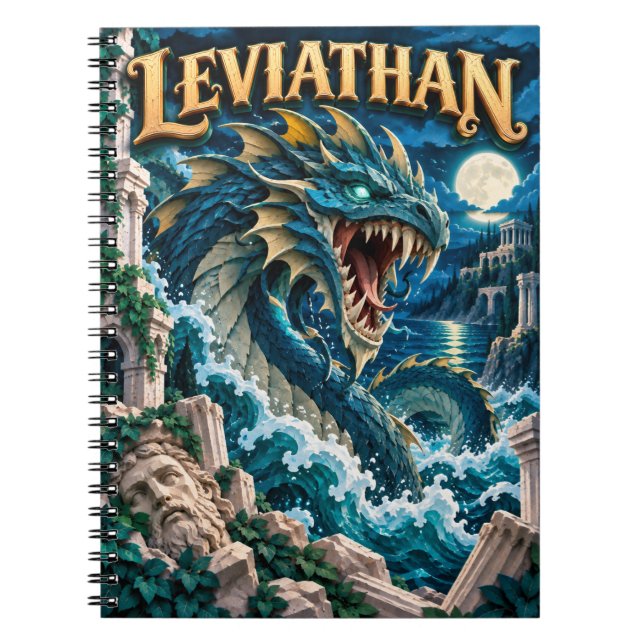 Leviathan, Paper Cut Monster Notizblock (Vorderseite)