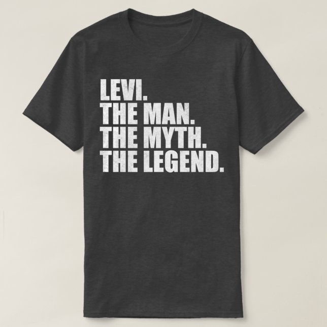 LeviLevi Name Levi Vorname T-Shirt (Design vorne)