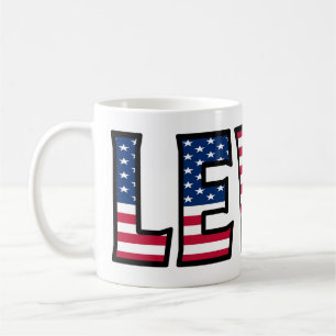 Levin Nom Prénom USA styled Tasse Café
