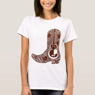 Levis Cowboystiefel-grüß dich einziger Stern Texas T-Shirt