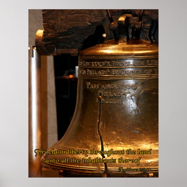Leviticus Liberty Bell Poster (Vorne)