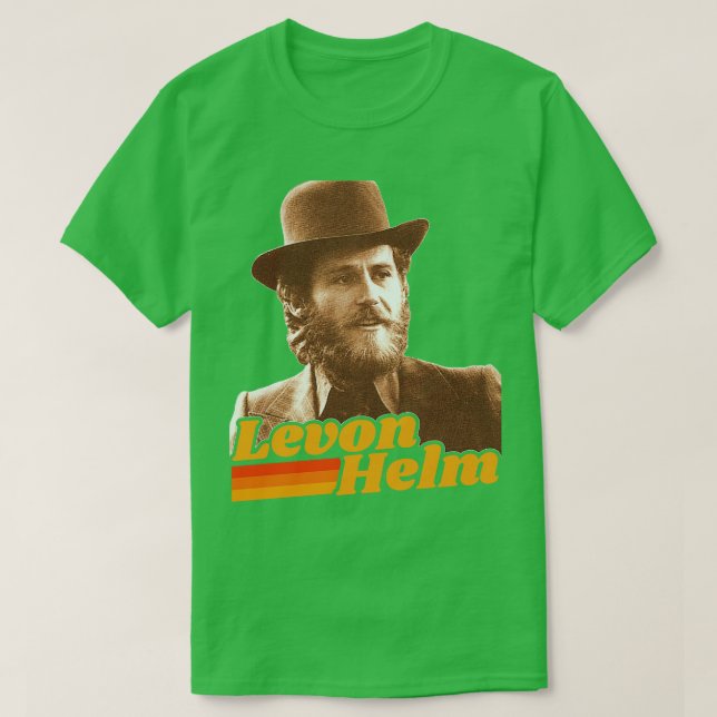 Levon Helm The Dirt FanArt Tribute T-Shirt (Design vorne)