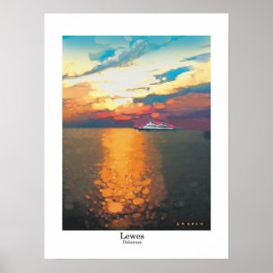 Lewes Delaware Poster