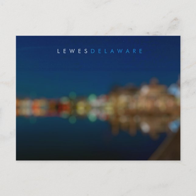 Lewes Delaware. Postkarte (Vorderseite)