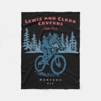 Lewis And Clark Caverns State Park Mountain Bike B Fleecedecke