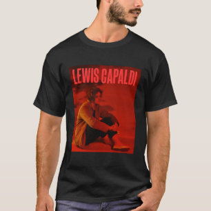 Lewis Capaldi Â€"Album Cover Red Text T-Shirt