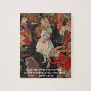 Lewis Carroll Illustration & Mind Change Zitat