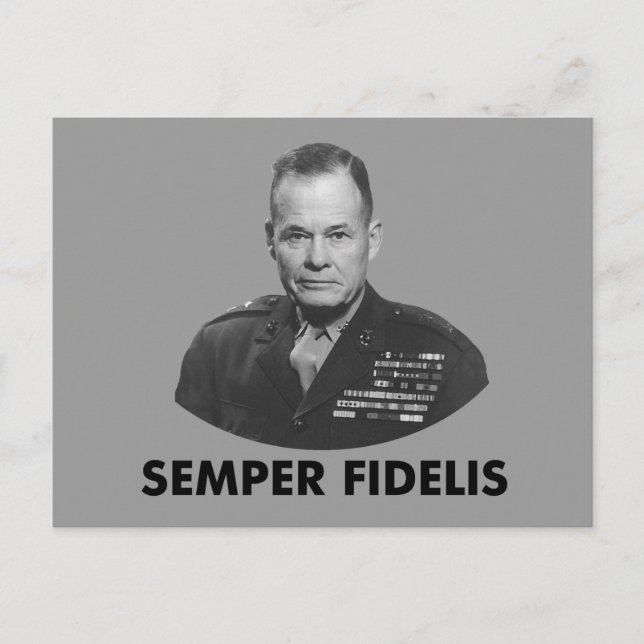 Lewis "Chesty" Puller Postkarte (Vorderseite)