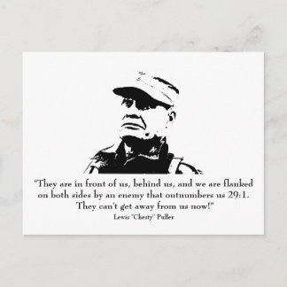 Lewis "Chesty" Puller Postkarte