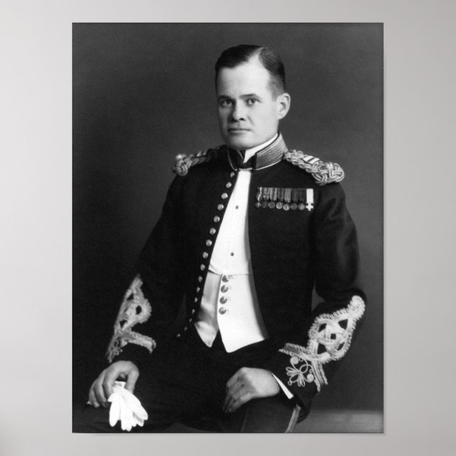 Lewis Chesty Puller — Schiffskorps Legend Poster (Vorne)