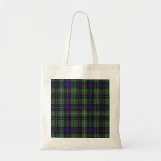 Lewis-Clan karierter schottischer Kilt Tartan Tragetasche (Vorne)