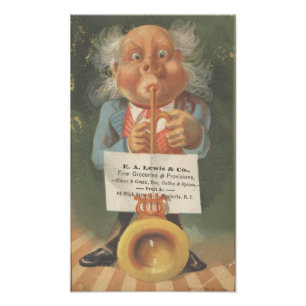 Lewis & Co. Fine Groceries Ephemera Foto Print