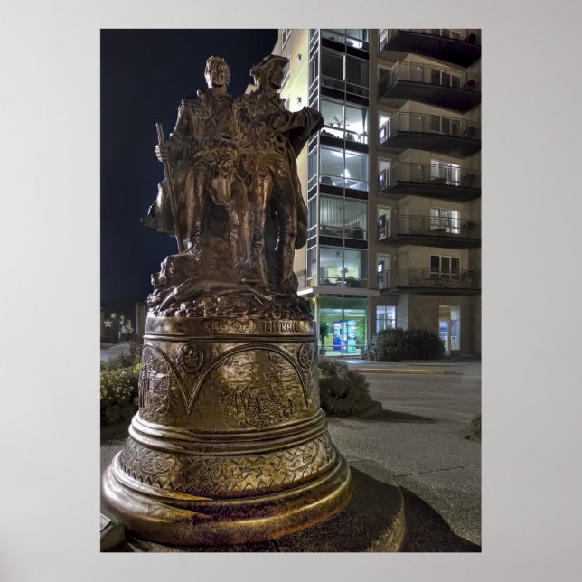 LEWIS und CLARK am Ende der Piste Poster (Vorne)