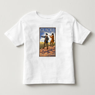 Lewis und Clark - Glacier Nationalpark, M.Ü. Kleinkind T-shirt