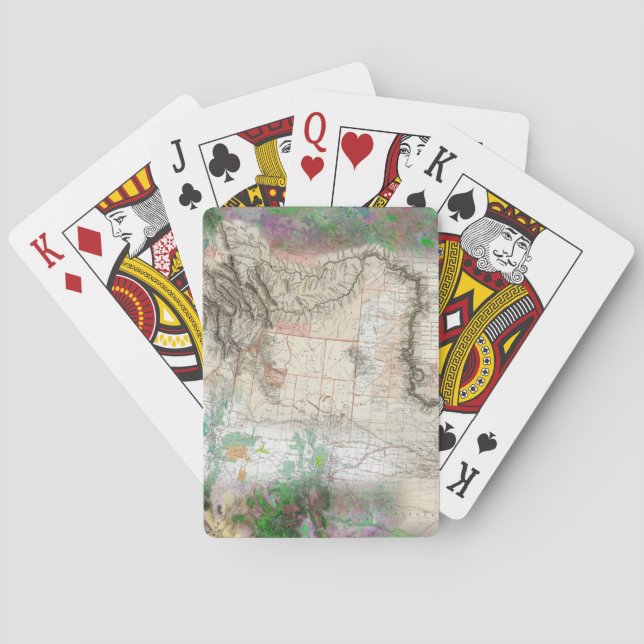 Lewis und Clark Spielkarten (Rückseite)