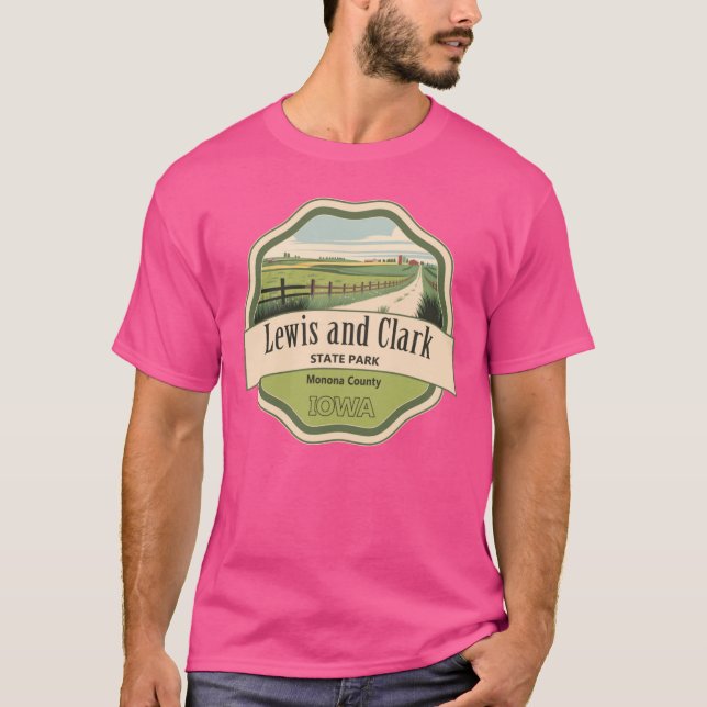 Lewis und State Park T-Shirt (Vorderseite)