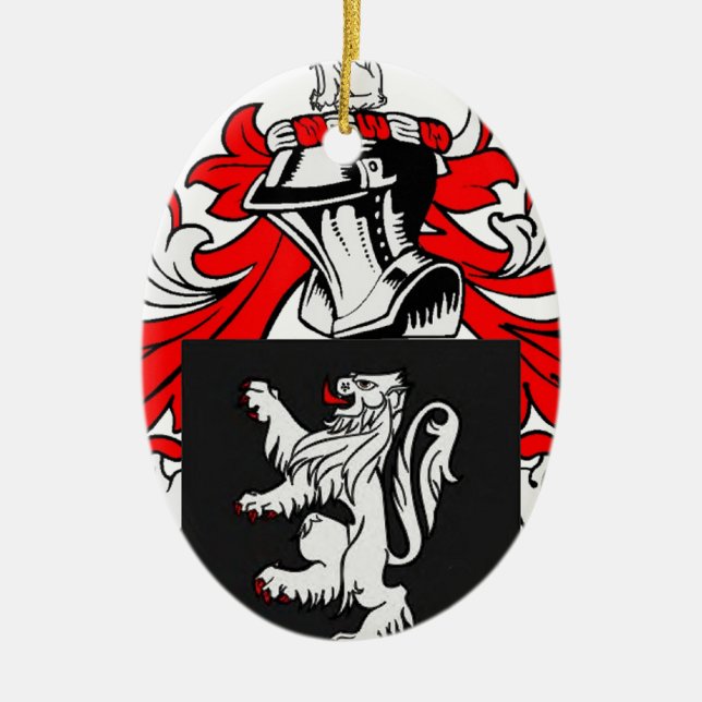Lewis-Wappen Keramikornament (Vorne)