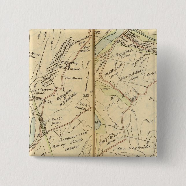 Lewisboro, New York 2 Button (Vorderseite)